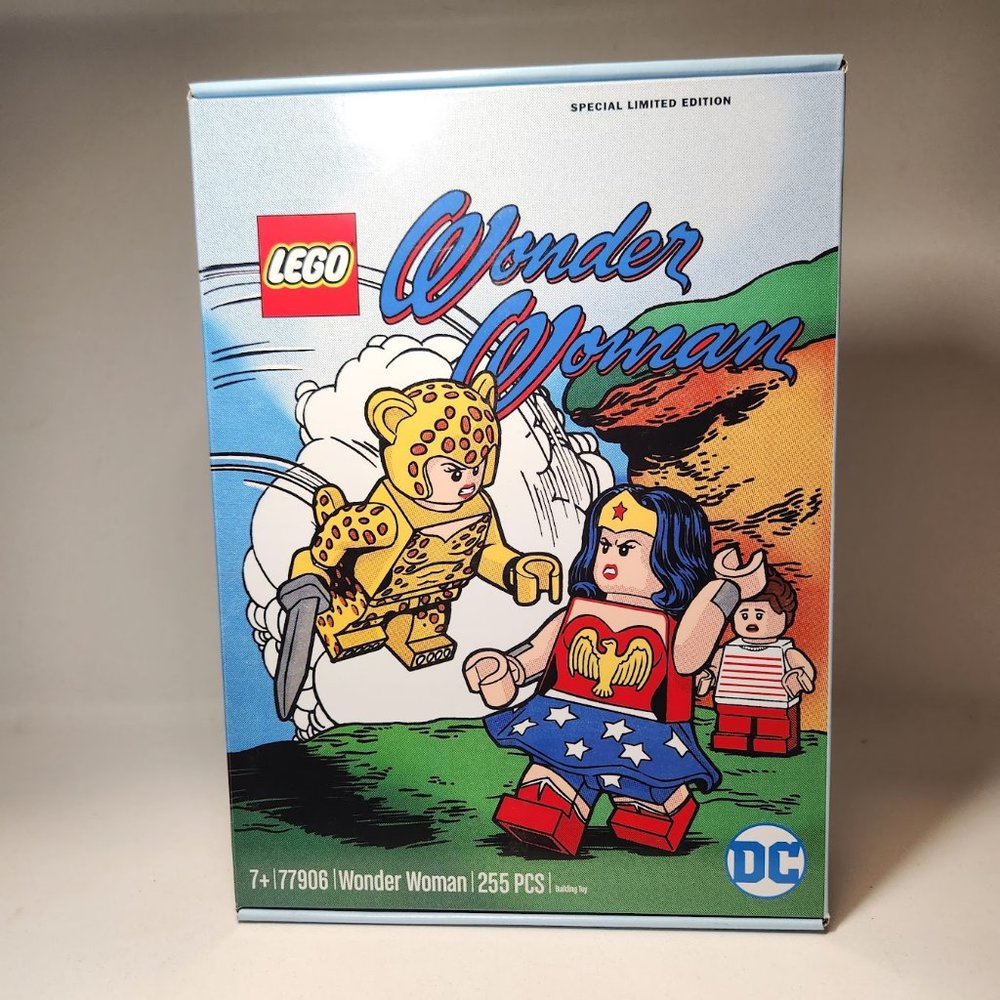 SEALED RETIRED LEGO DC Comics Wonder Woman 77906 SDCC Exclusive Wonder Woman, Ch
